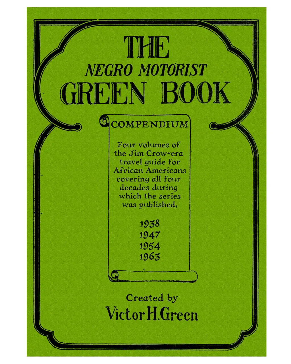 Negro Motorist Green Book
