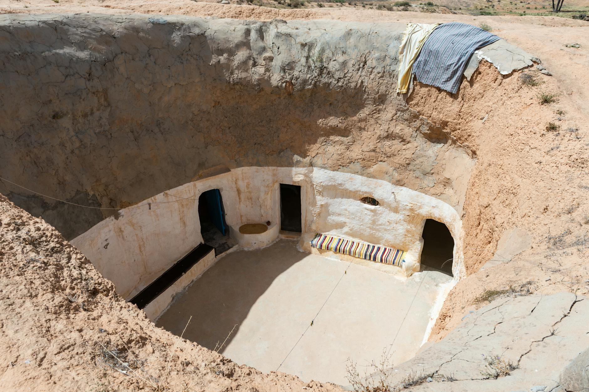 They Built a Neighborhood Underground in the Desert — And Nobody Noticed