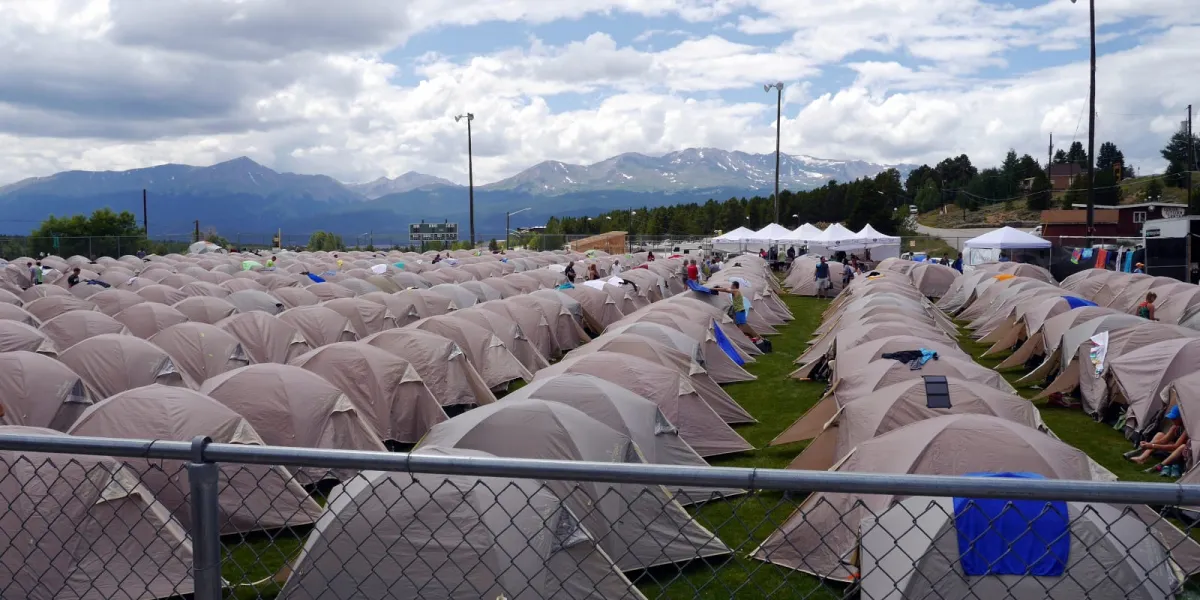 Tent City in Colorado Springs